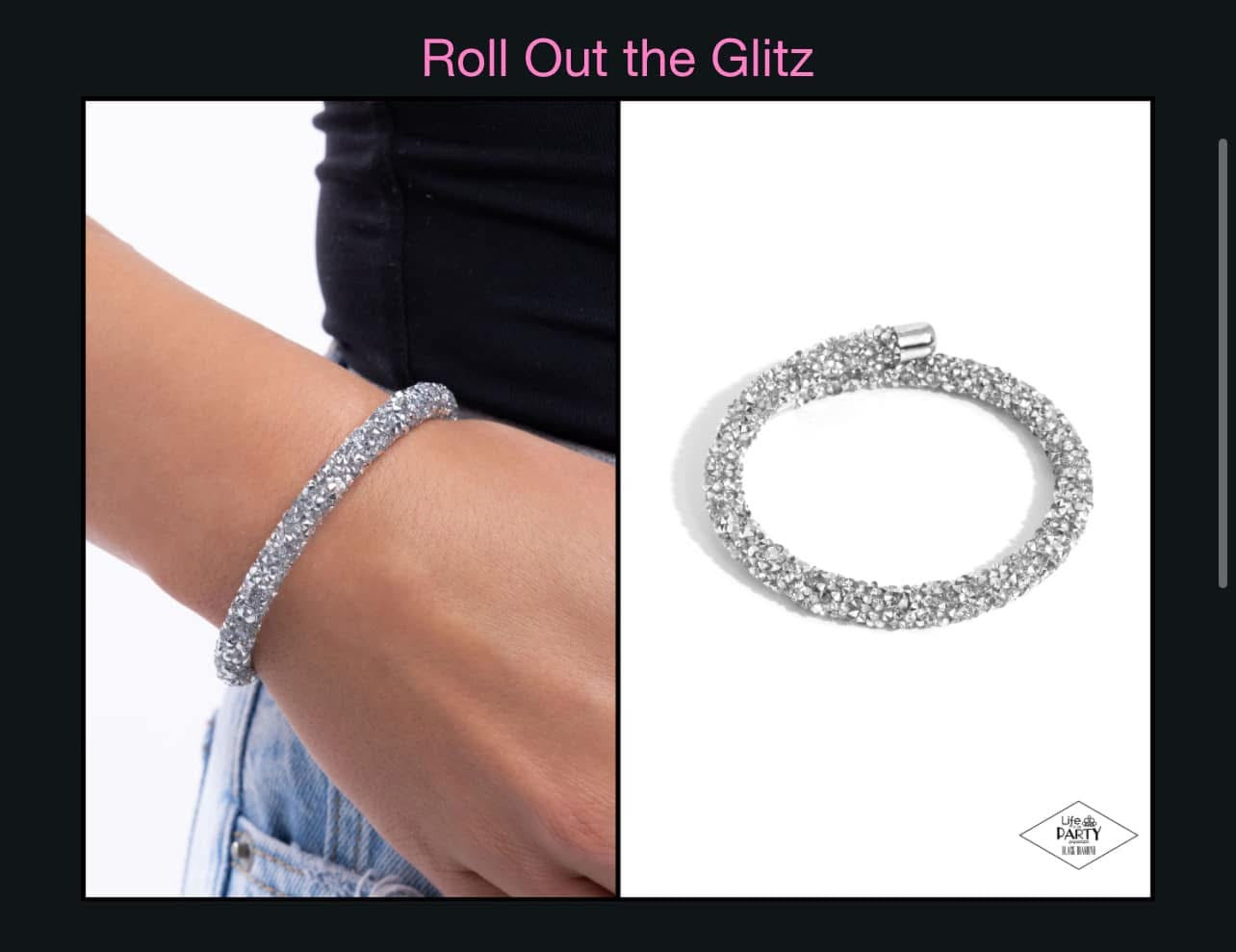 Roll Out the Glitz - Silver