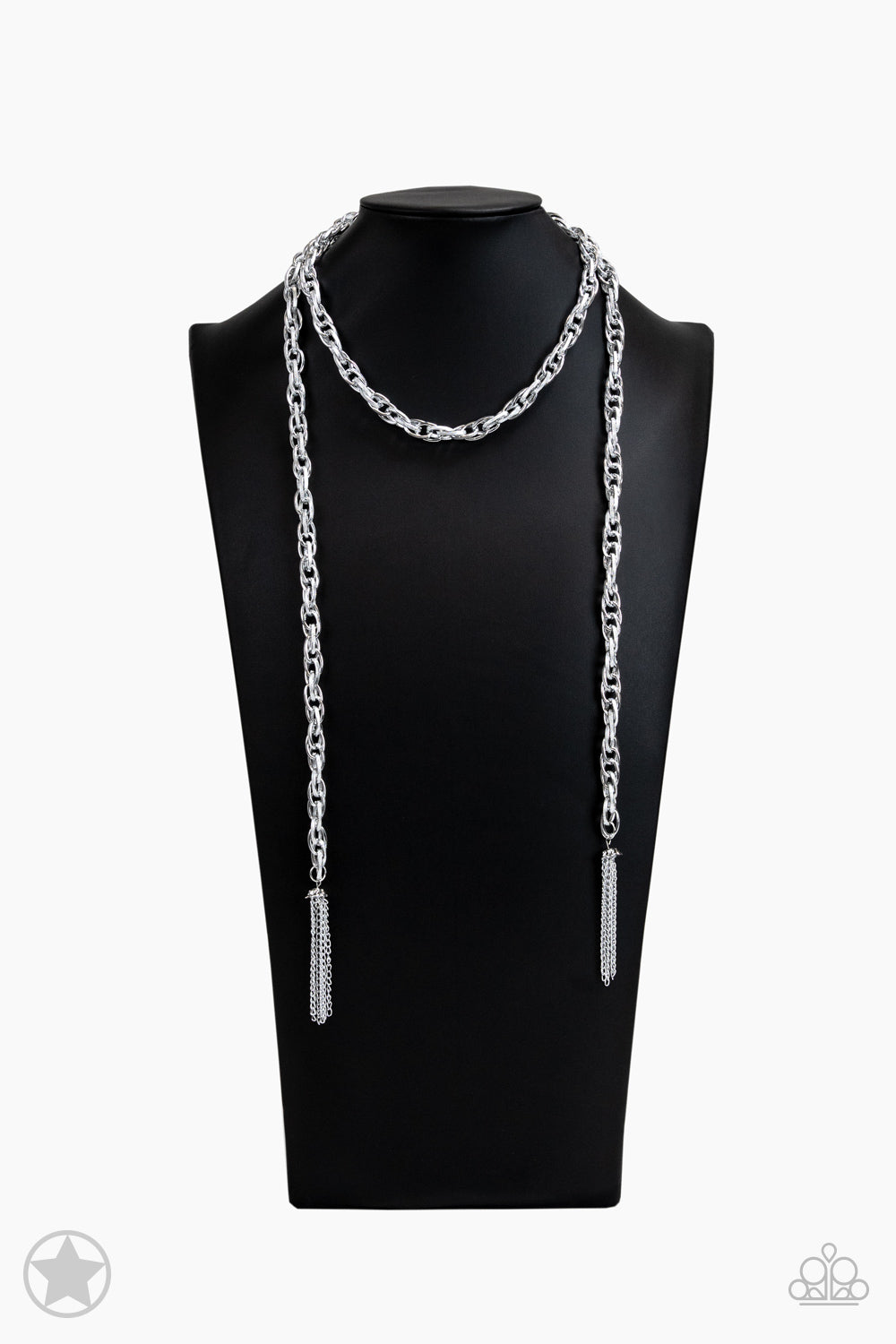 SCARFed for Attention - Silver - Lauri’s $5 Bling Boutique