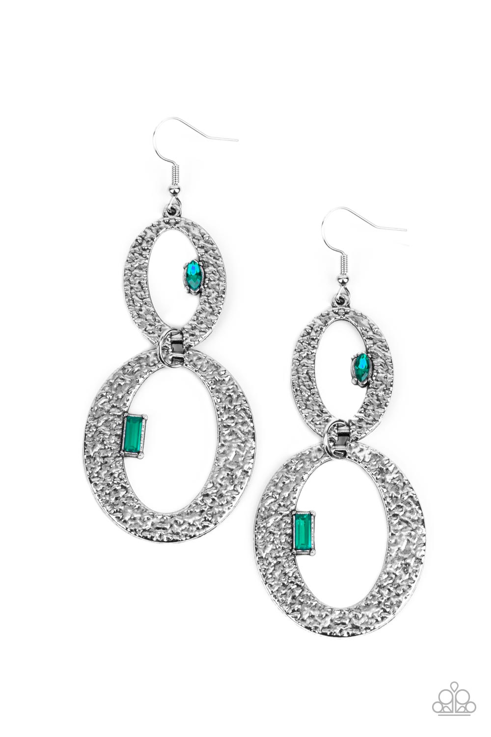 OVAL and OVAL Again - Green - Lauri’s $5 Bling Boutique