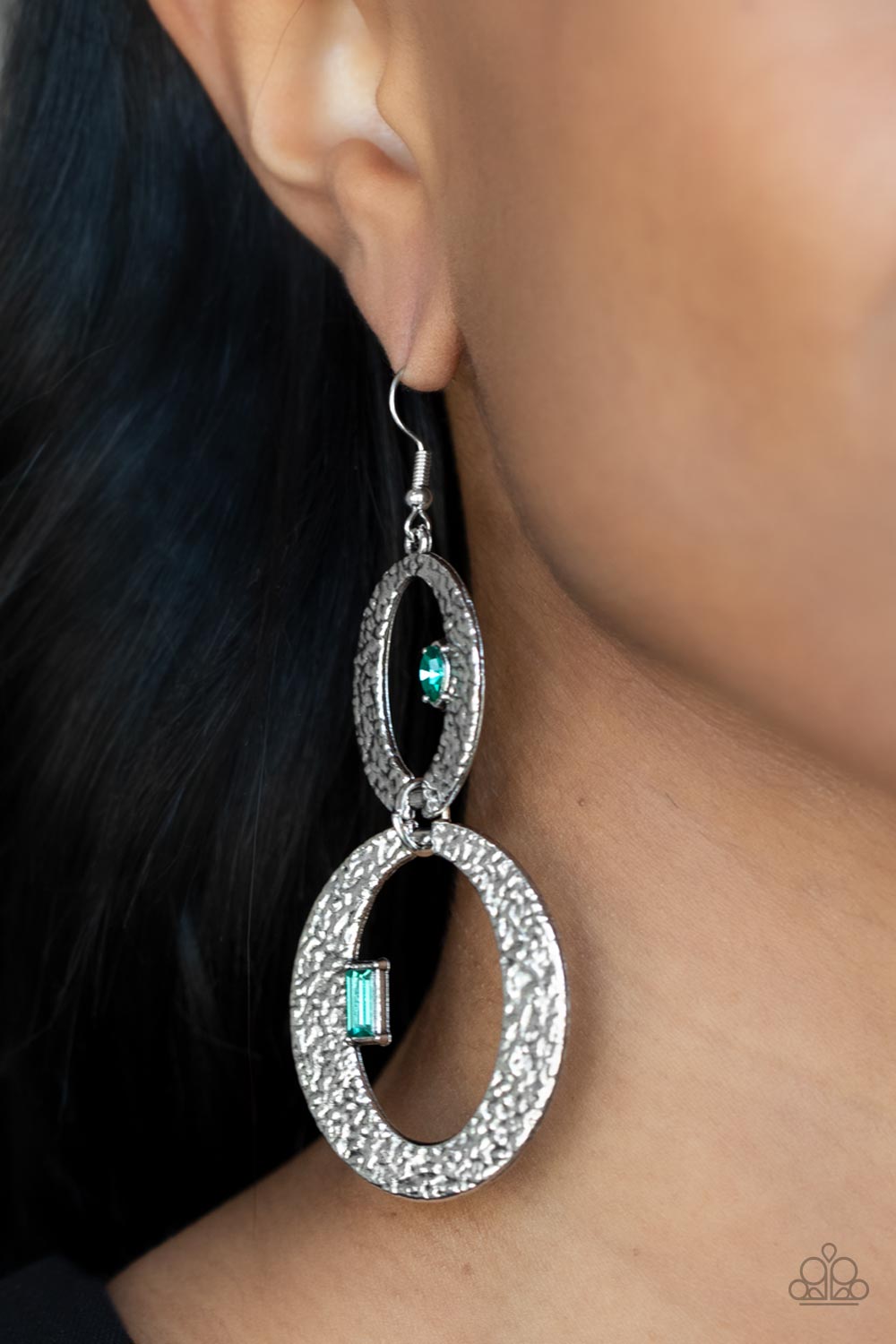 OVAL and OVAL Again - Green - Lauri’s $5 Bling Boutique