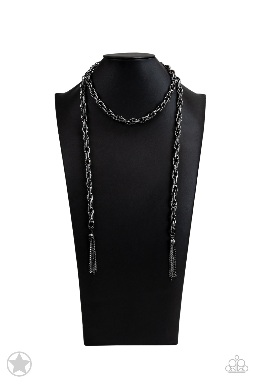 SCARFed for Attention - Gunmetal - Lauri’s $5 Bling Boutique