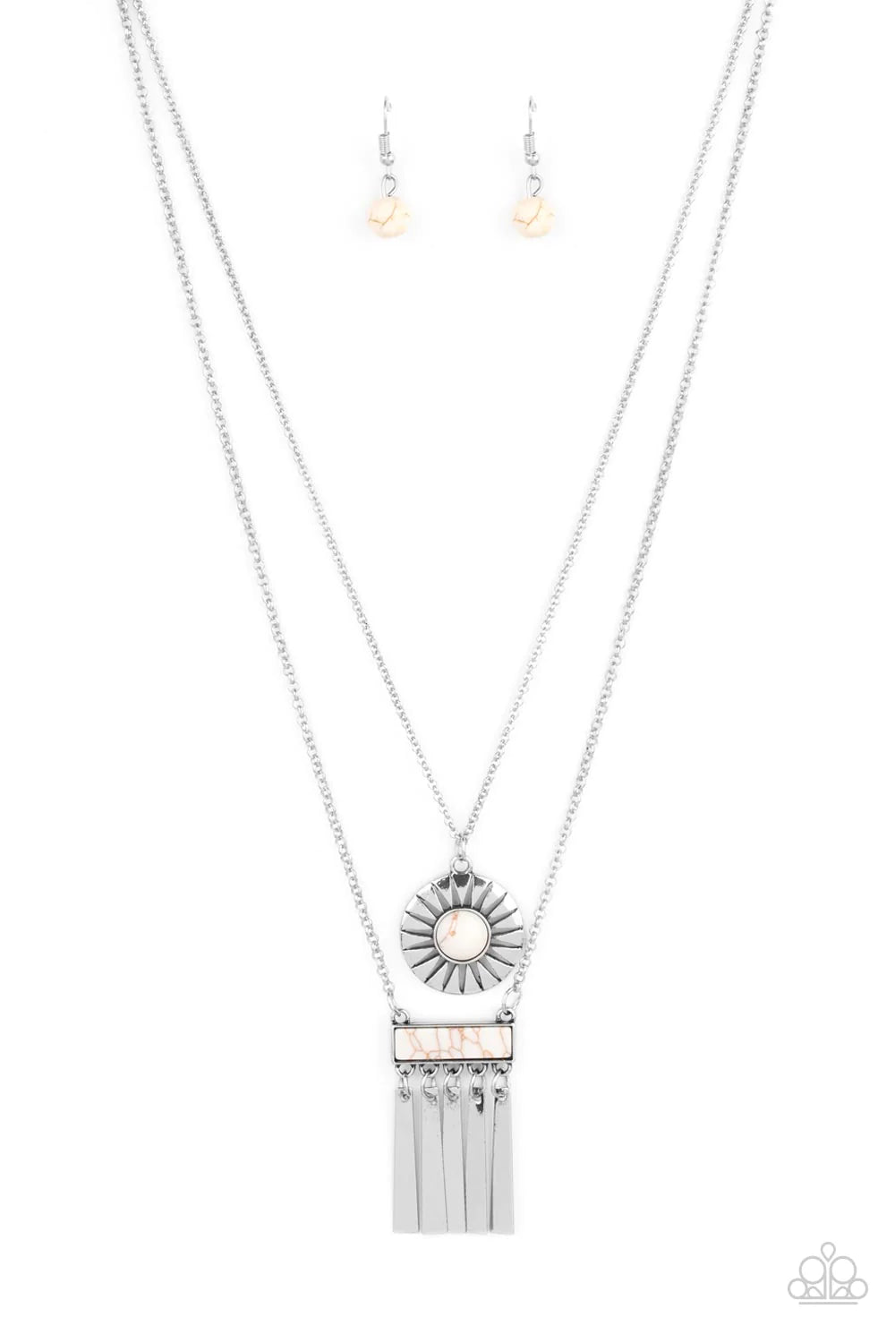 Sunburst Rustica - White
