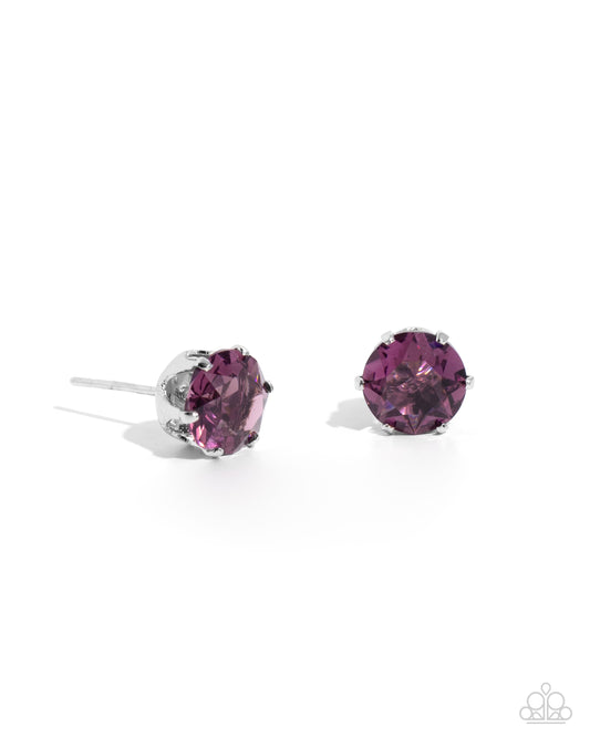 February Breathtaking Birthstone - Purple