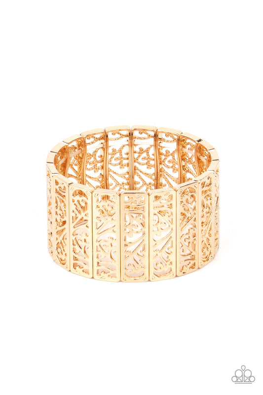 Ornate Orchards - Gold - Lauri’s $5 Bling Boutique 