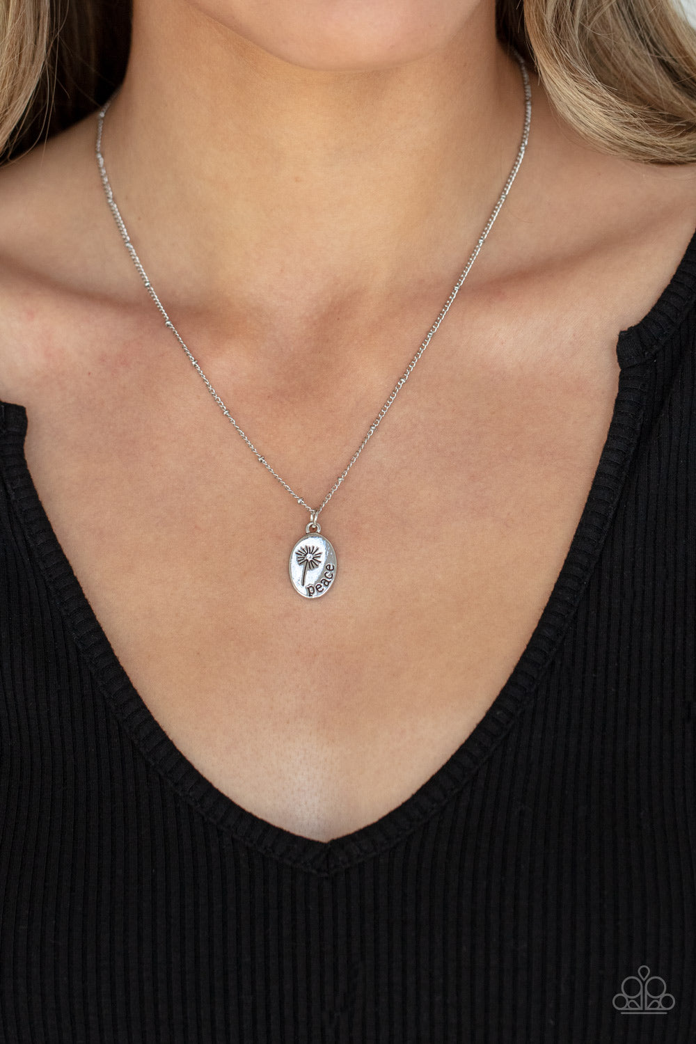 Be The Peace You Seek - Silver - Lauri’s $5 Bling Boutique 