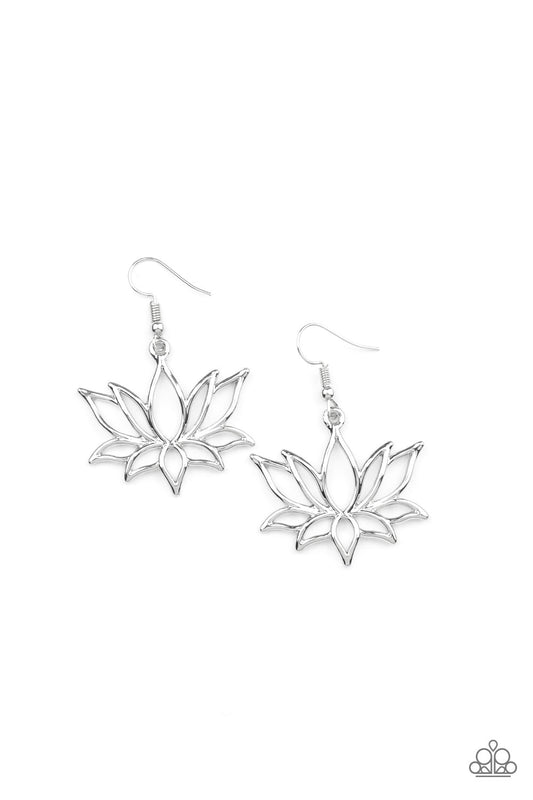 Lotus Ponds - Silver - Lauri’s $5 Bling Boutique 