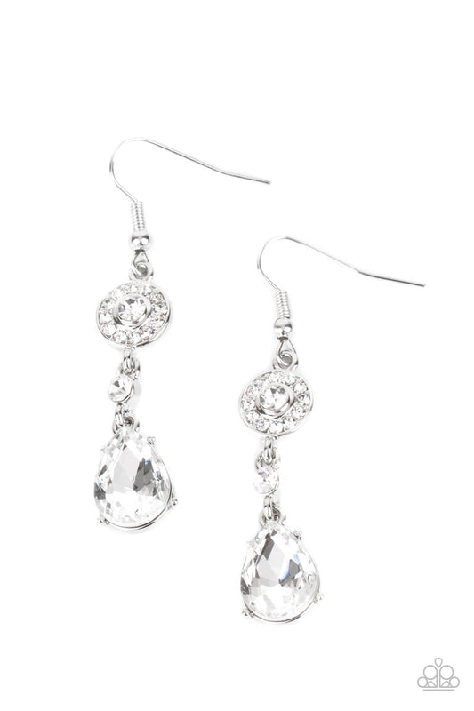 Graceful Glimmer - White - Lauri’s $5 Bling Boutique 