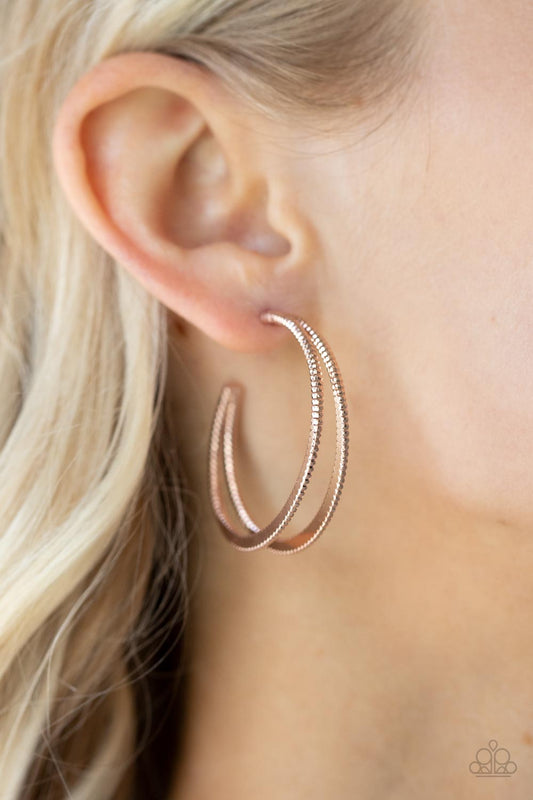 Rustic Curves - Rose Gold - Lauri’s $5 Bling Boutique 