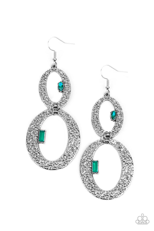 OVAL and OVAL Again - Green - Lauri’s $5 Bling Boutique 