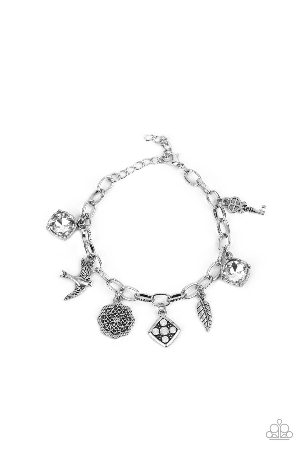 Fancifully Flighty - White - Lauri’s $5 Bling Boutique 