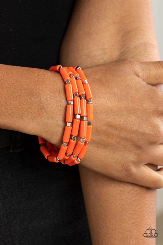 Radiantly Retro - Orange - Lauri’s $5 Bling Boutique 