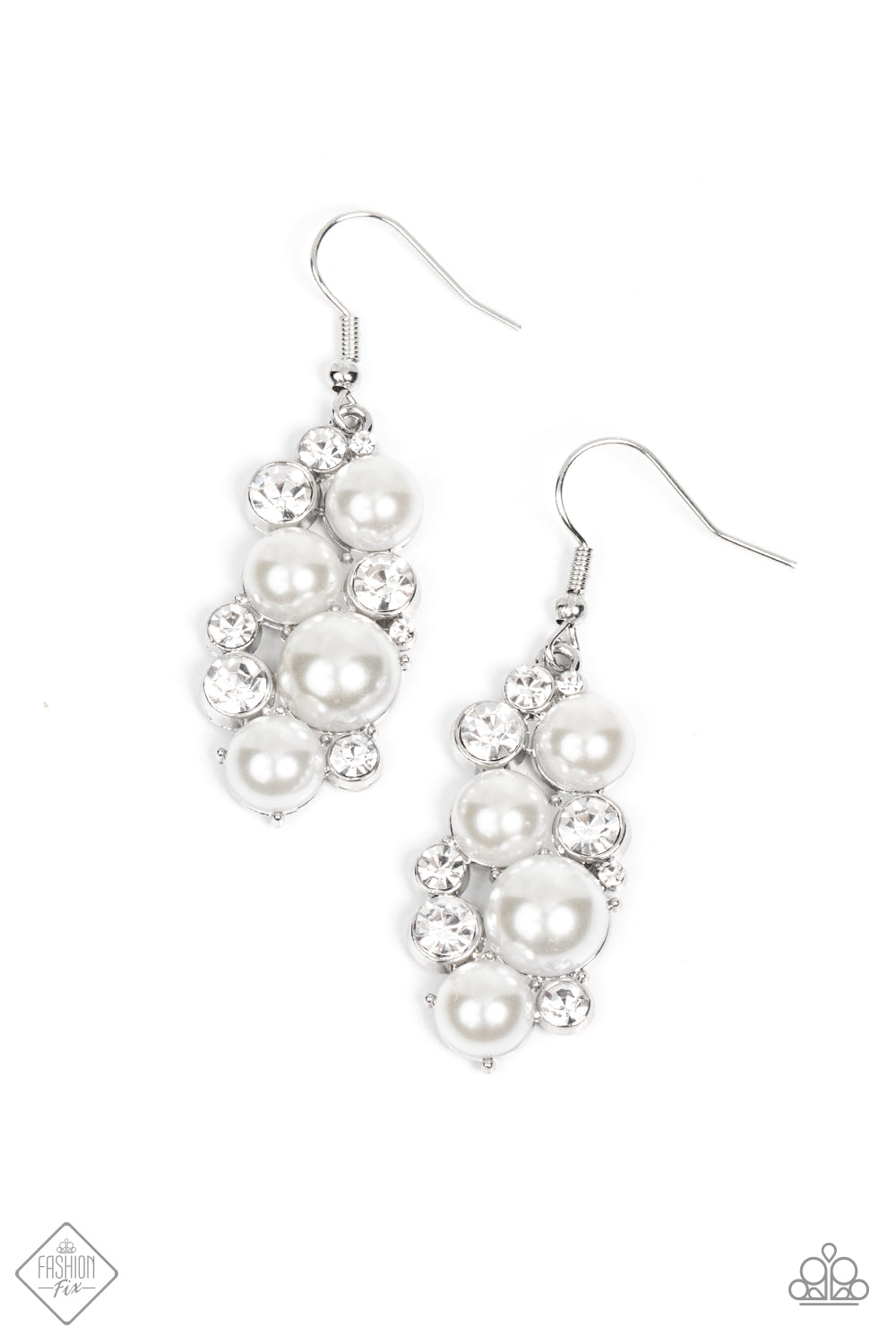 Fond of Baubles - White - Lauri’s $5 Bling Boutique 