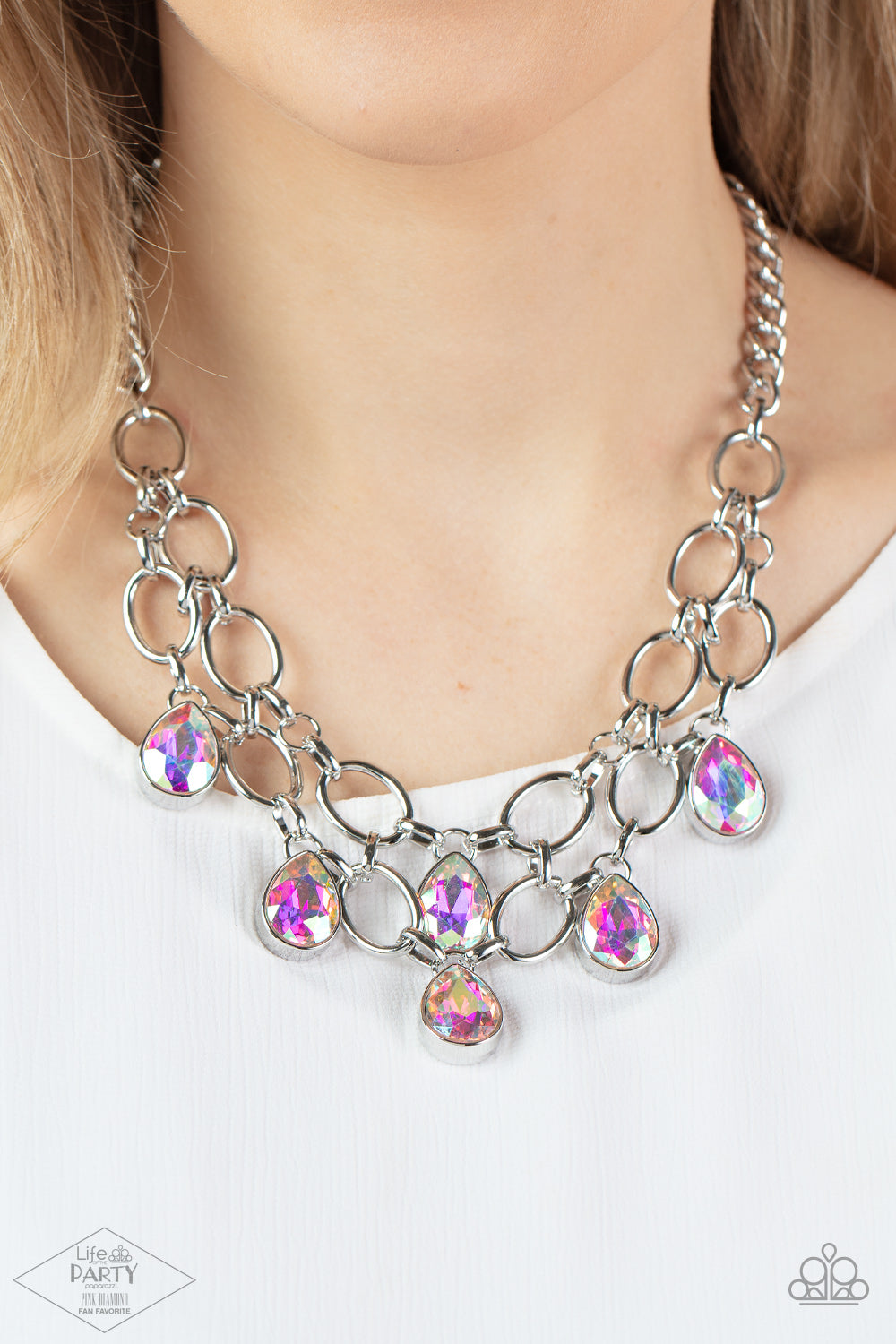 Show-Stopping Shimmer - Silver Multi