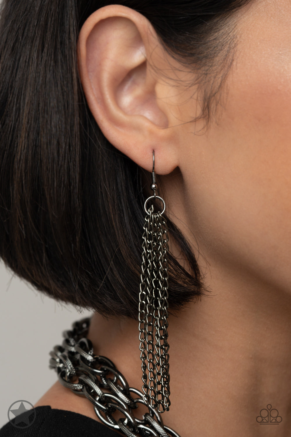 SCARFed for Attention - Gunmetal - Lauri’s $5 Bling Boutique 